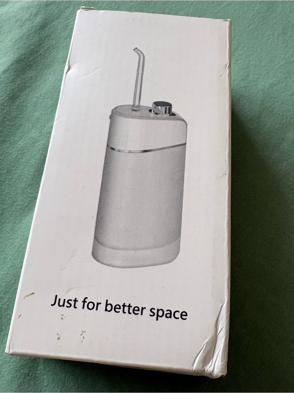 New Mini Water Flosser Portable White Compact Unused Original Box